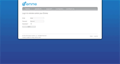 Desktop Screenshot of myemme.com
